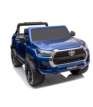 COCHE INFANTIL Toyota Hilux 24V CON MP4, AZUL, 2 PLAZAS - BC-HL-860